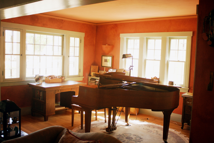 Piano room